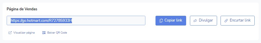 como pegar o link de afiliado hotmart