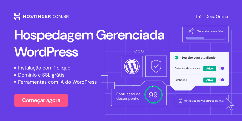 Hospedagem Hostinger