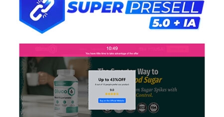 Super Presell 5.0: Presell de Cupom de Desconto (Novidade)