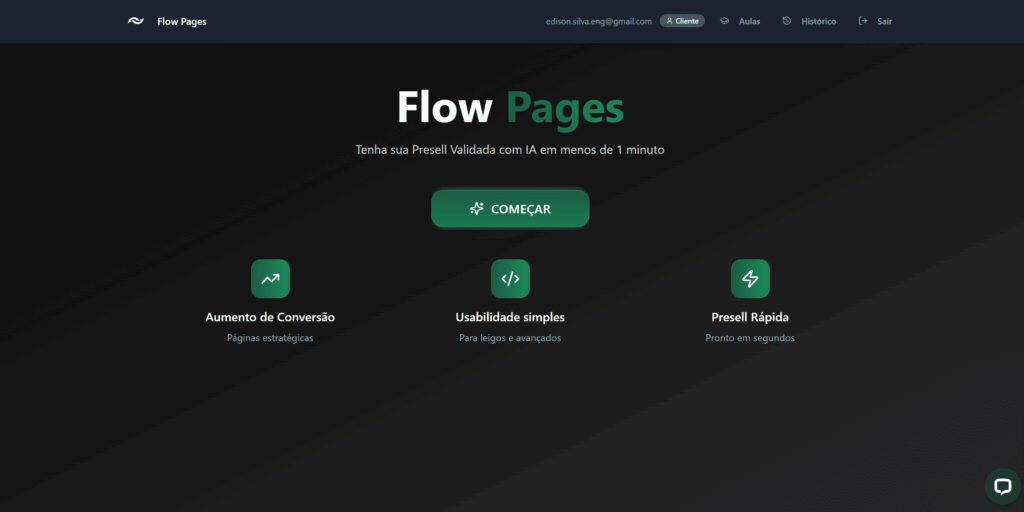 Flow Pages Preço