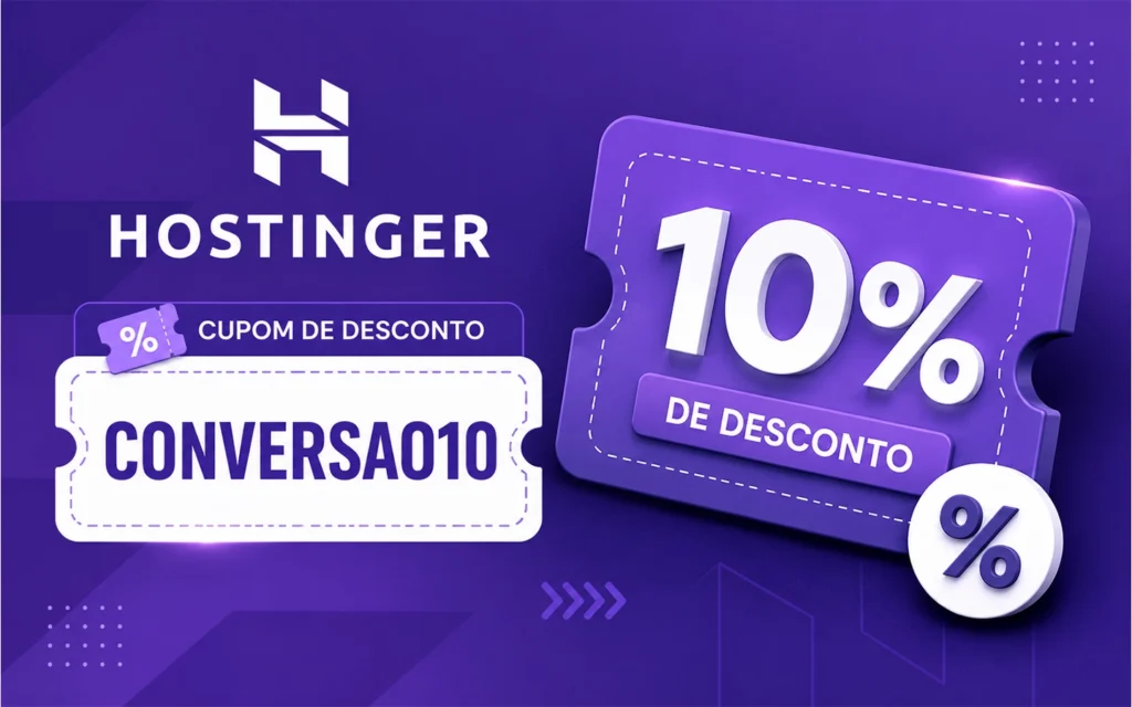 cupom de desconto hostinger