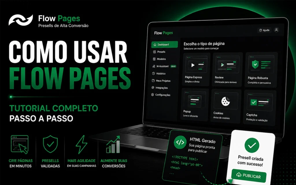 como usar flow pages
