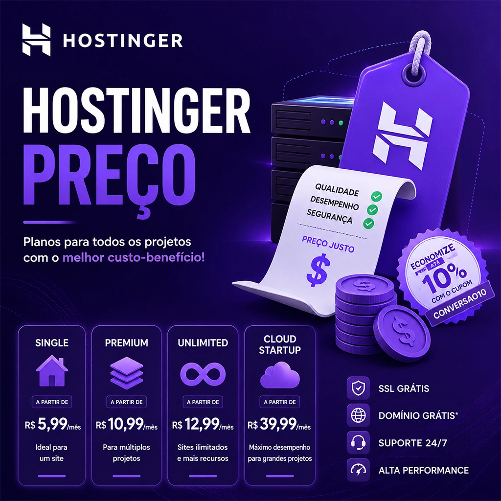 Hostinger Preço