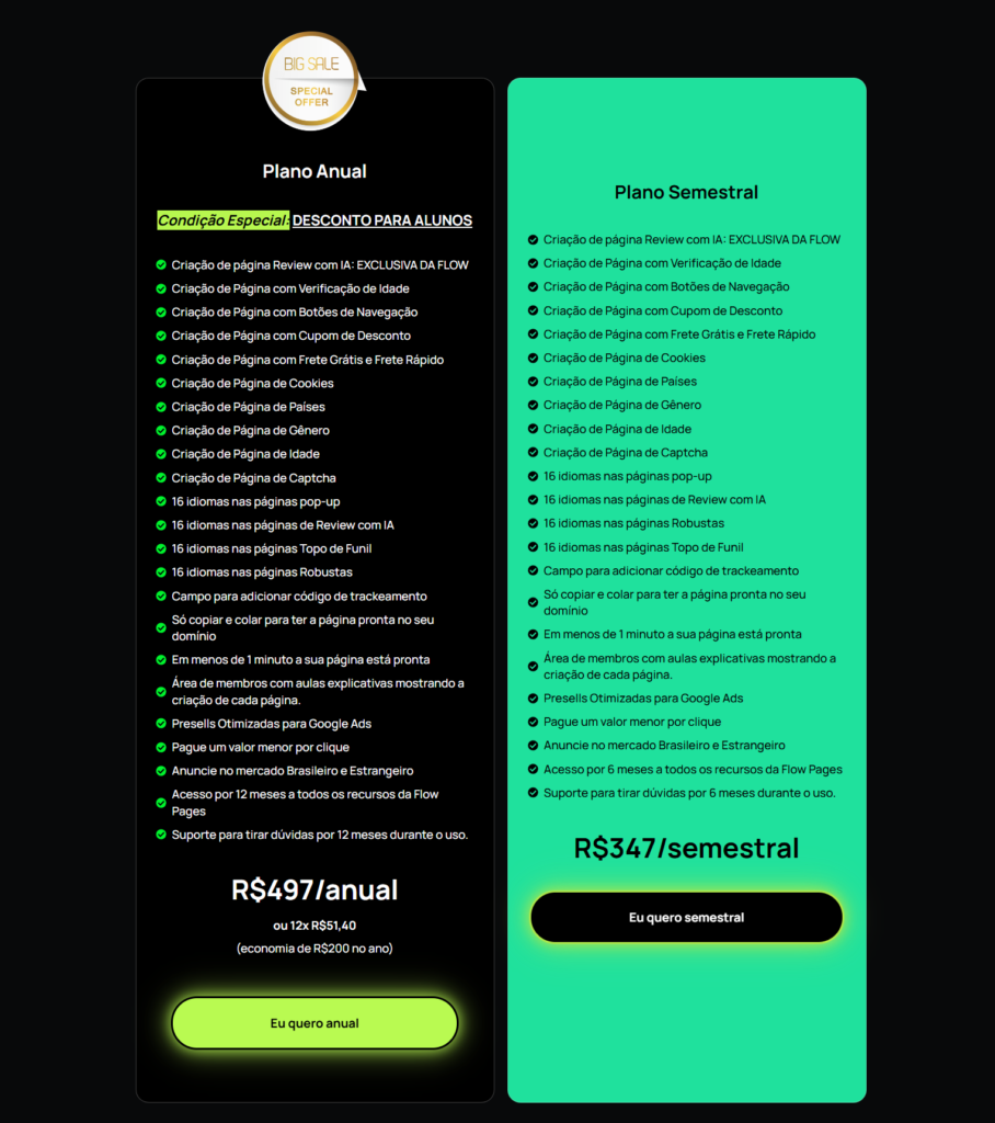 flow pages tool