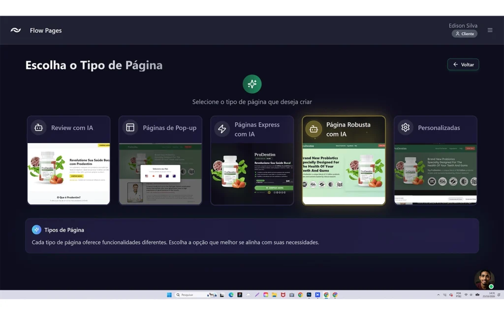 Flow Pages Pressel